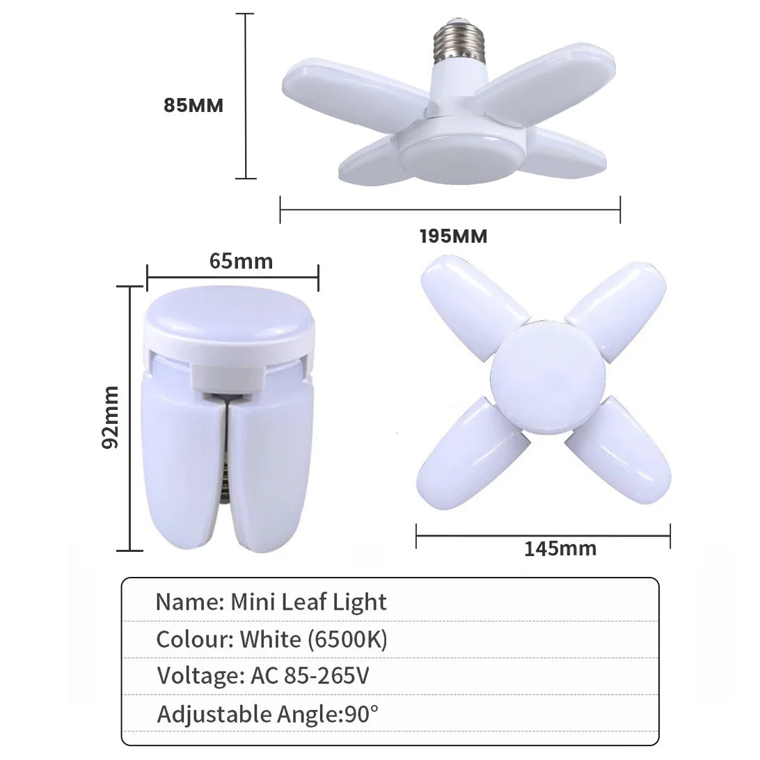 Adjustable Fan Bulb