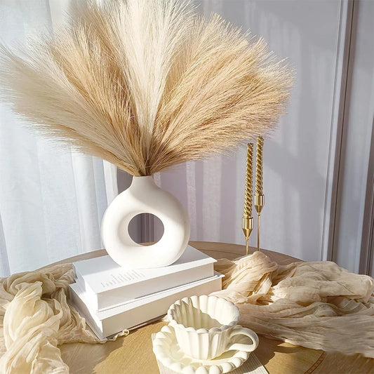 Artificial Pampas Grass – 6/12/15pc Set, 55cm