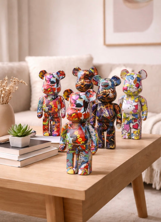 Graffiti Bear Sculpture