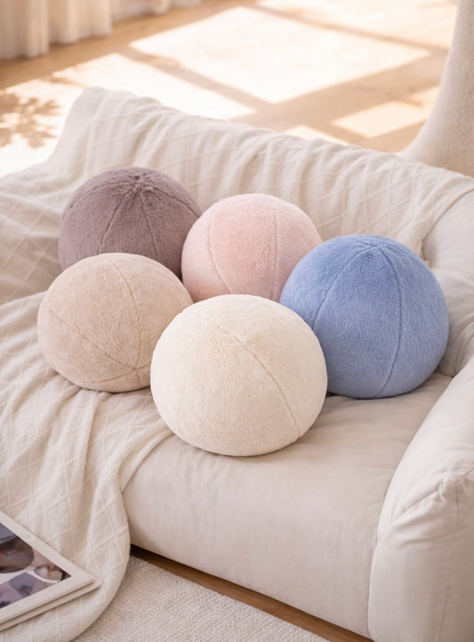 Plush Sphere Cushion