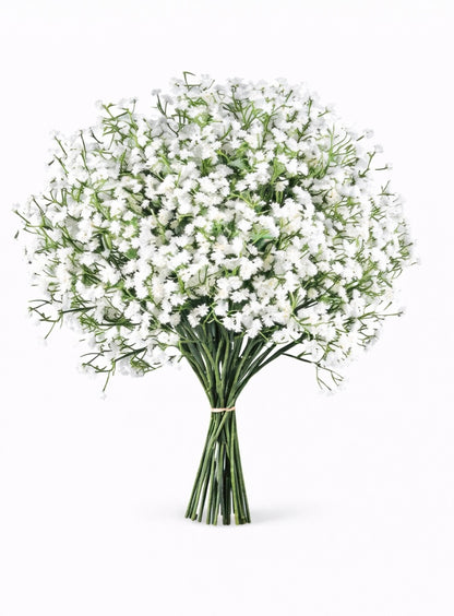 108-Head Artificial Baby’s Breath Flower Stem – 63cm