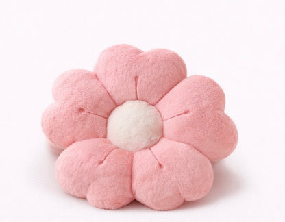 Plush Daisy Flower Cushion