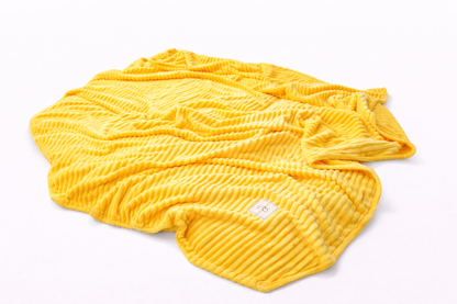 Soft Coral Fleece Throw Blanket – Ultra Warm 250GSM