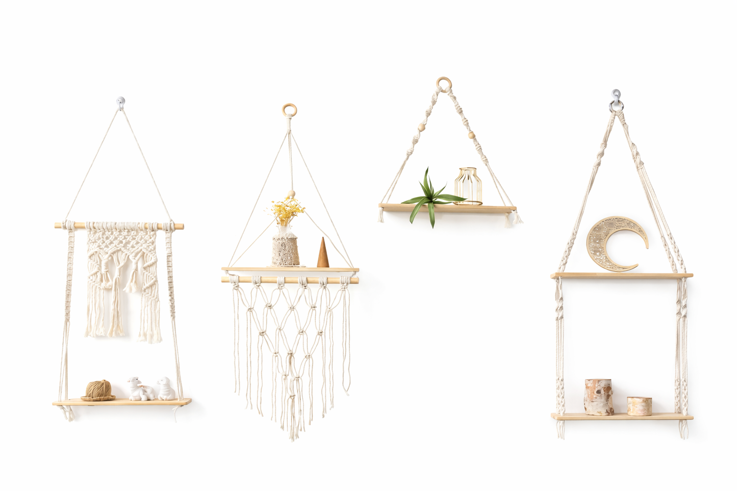 Macrame Hanging Shelf