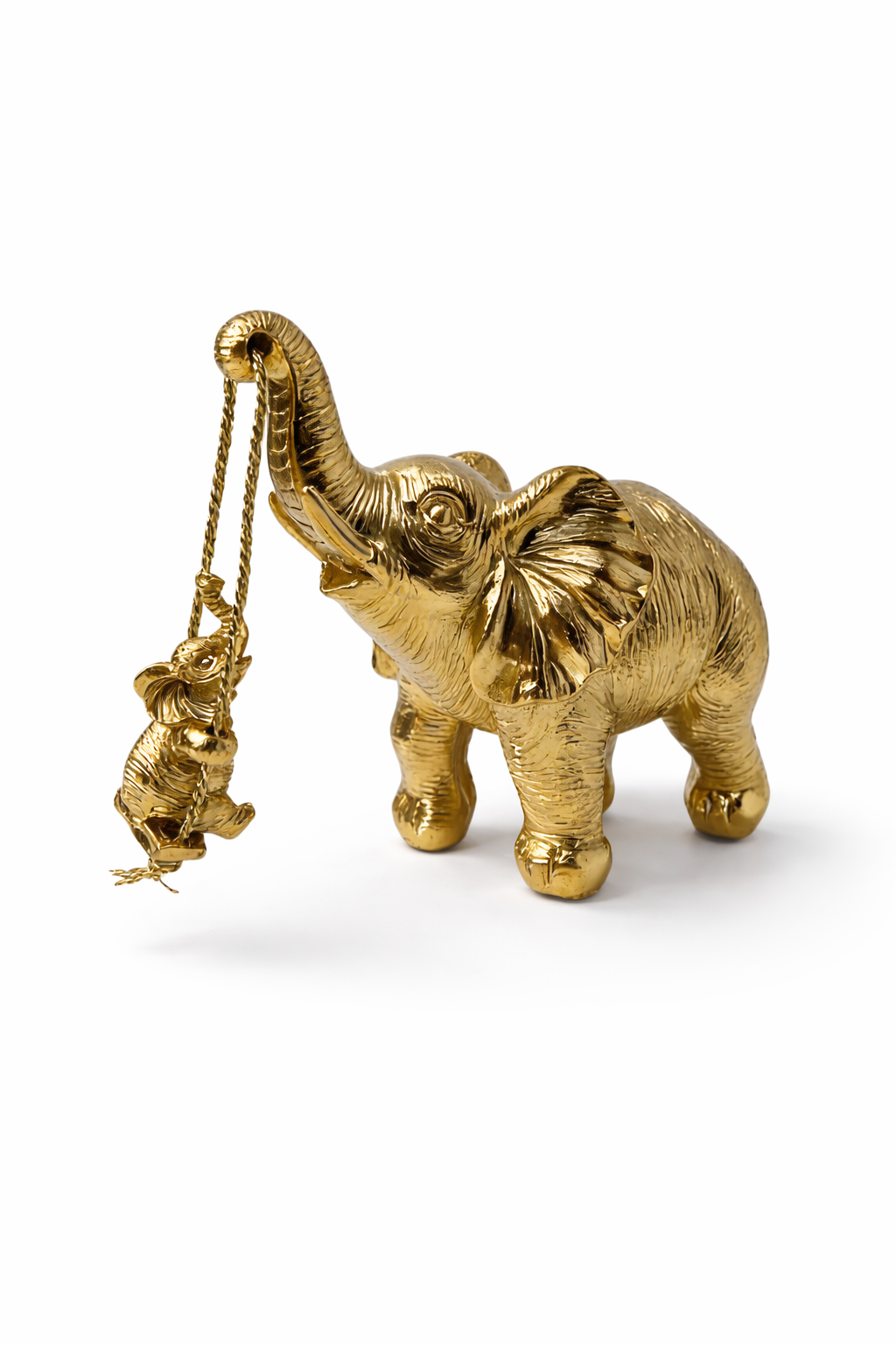 Golden Elephant Ornament