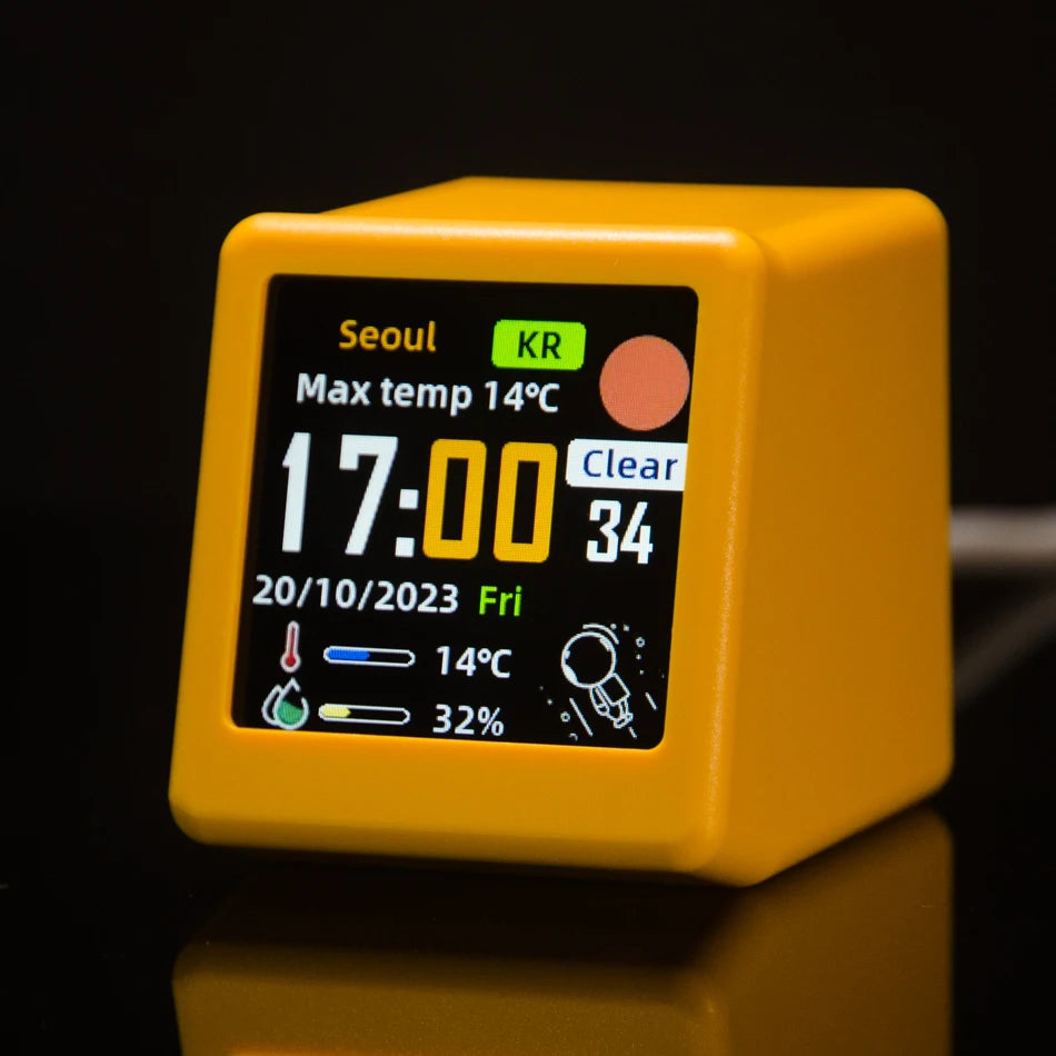 Ultra Smart WiFi Weather Station & Digital Desk Clock