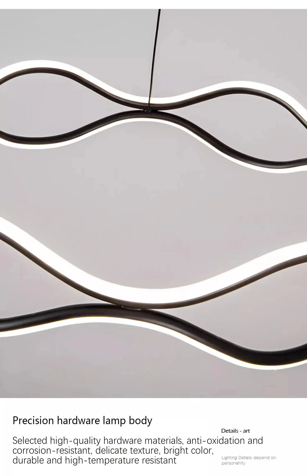 Modern Minimalist LED Chandelier – Nordic Luxury Ceiling Light