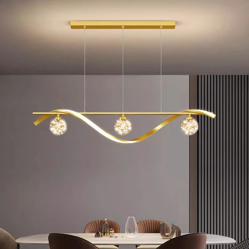 Modern Bubble LED Pendant Chandelier