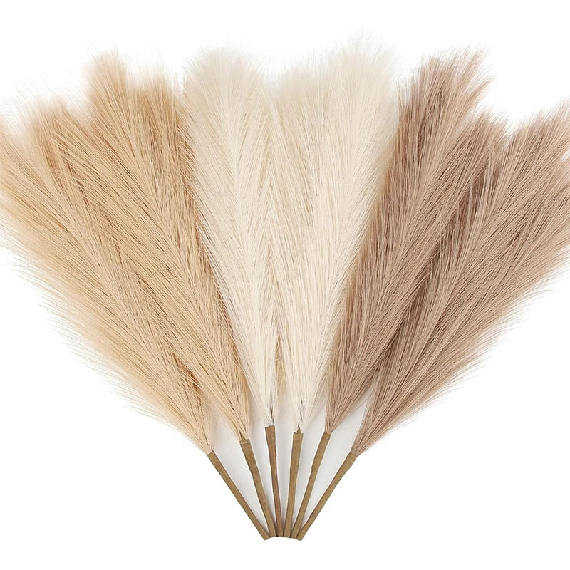 Artificial Pampas Grass – 6/12/15pc Set, 55cm