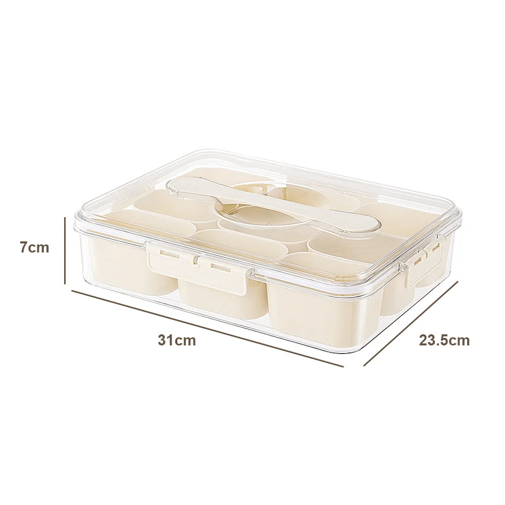 Divided Serving Tray Food Dispenser