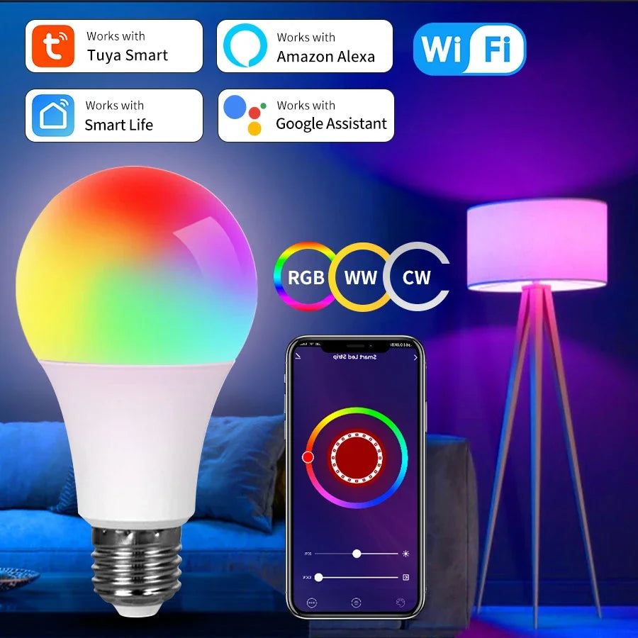 Smart Wi-Fi LED Light Bulbs