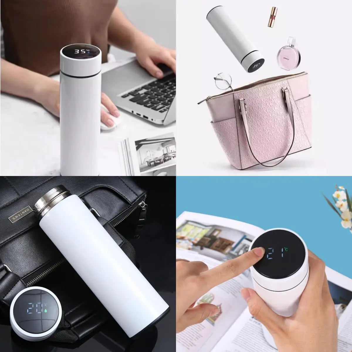 Temperature Display Thermos Cup