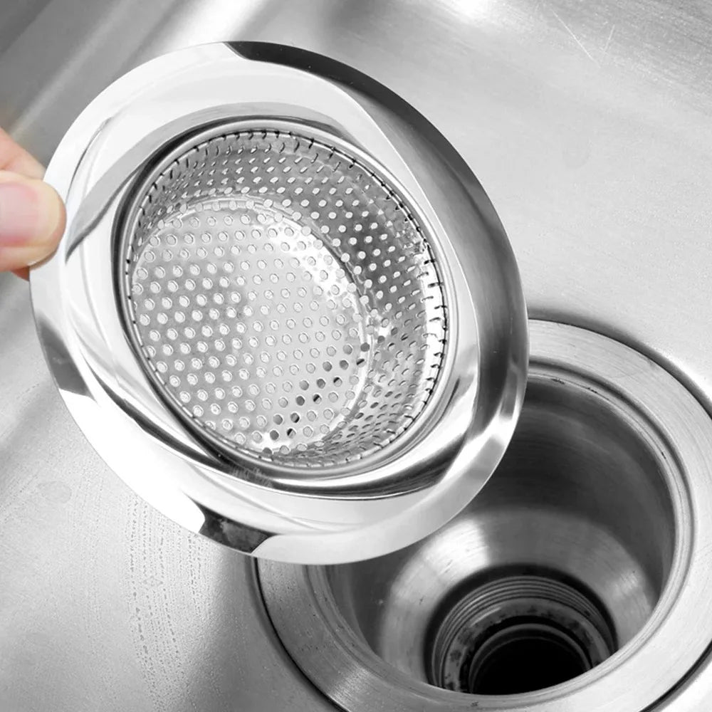 Stainless Steel Sink Strainer – Anti-Clog Mesh