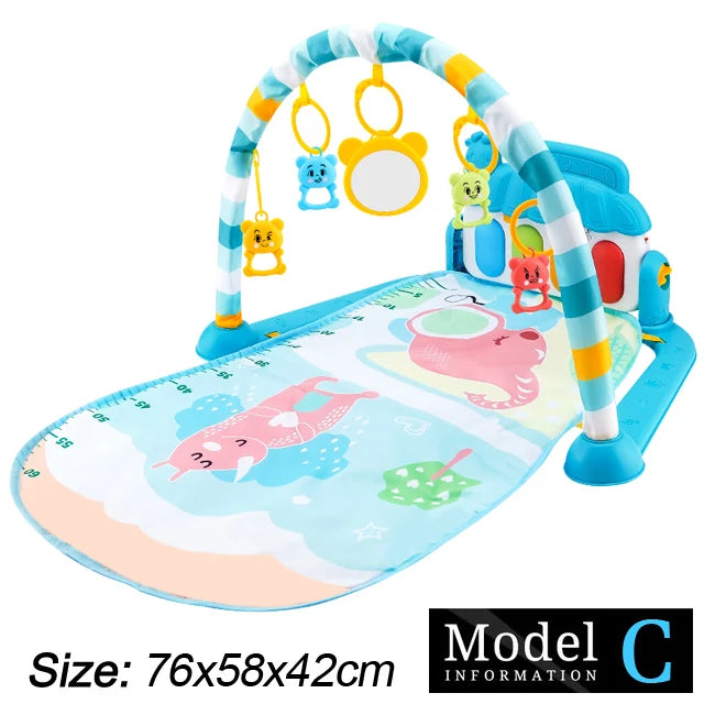 Baby Fitness Music Play Gym – Piano Activity Mat