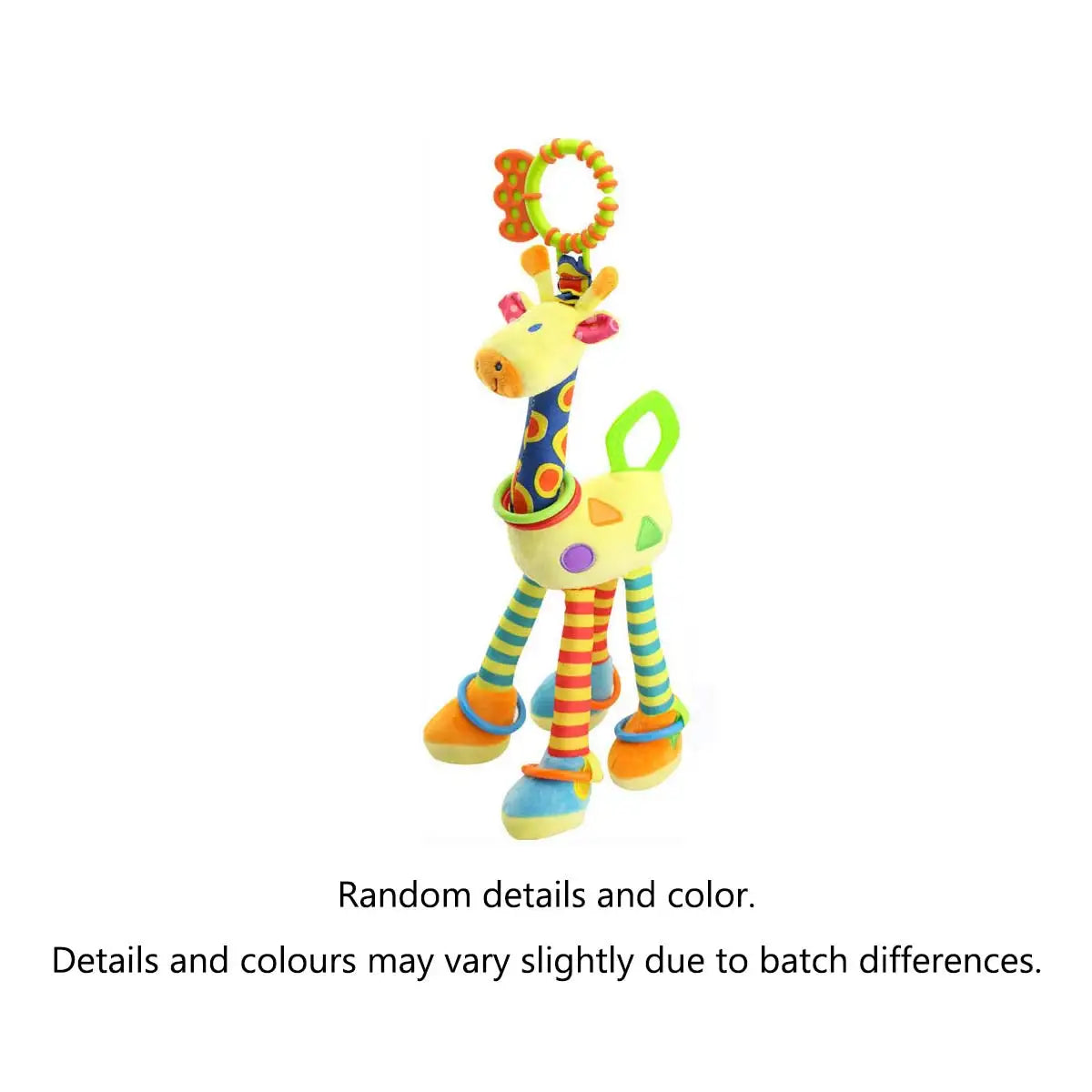 Soft Animal Rattle Toy