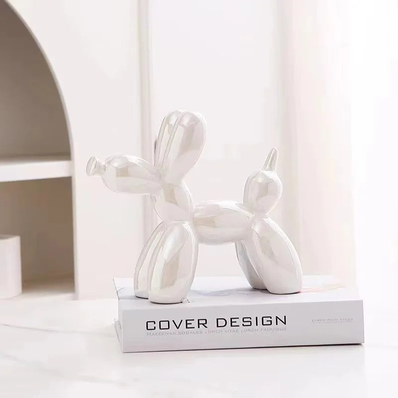 Ceramic Balloon Dog Ornament