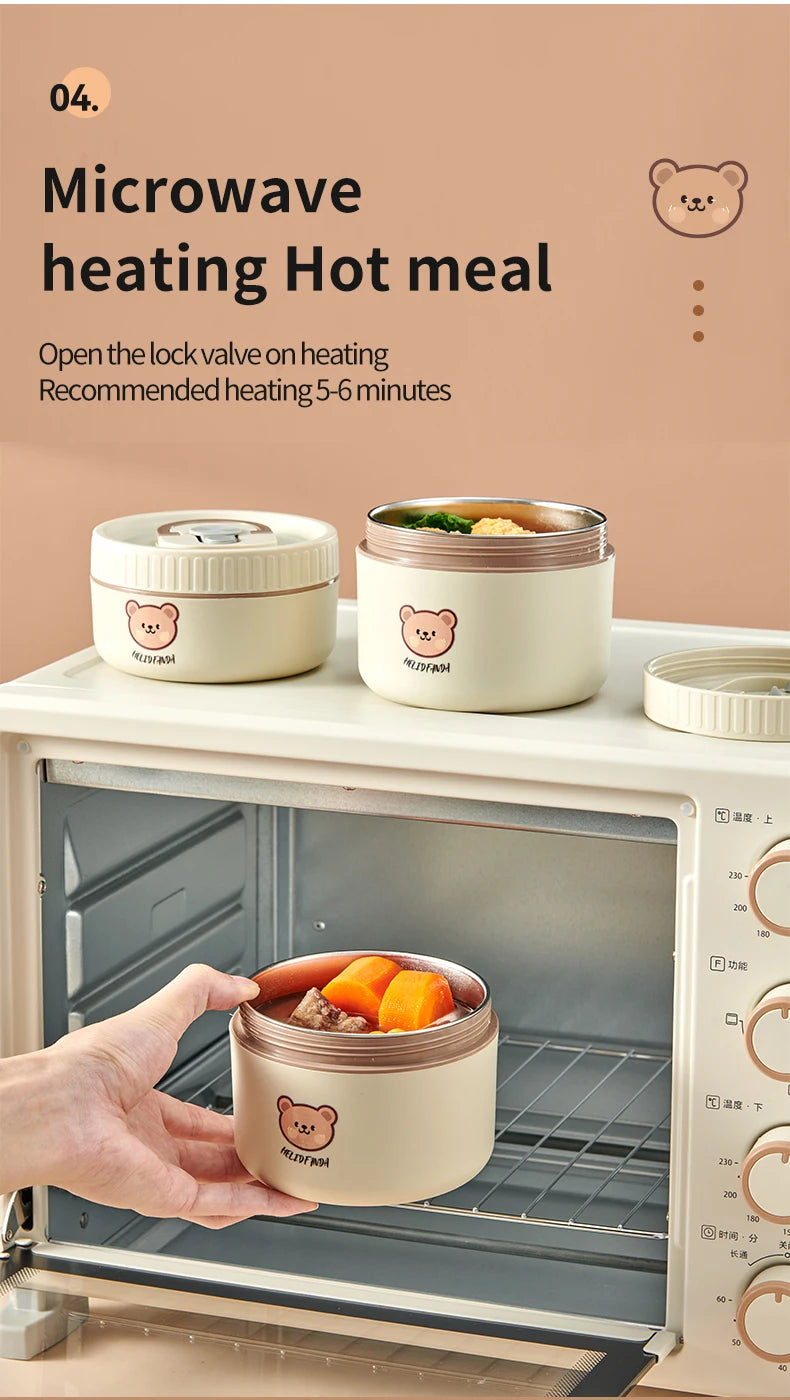 Thermal Stainless Steel Bento Lunch Box