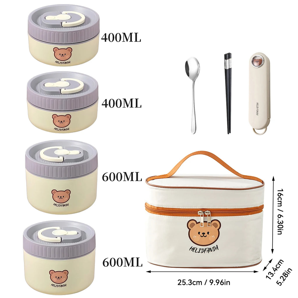 Thermal Stainless Steel Bento Lunch Box