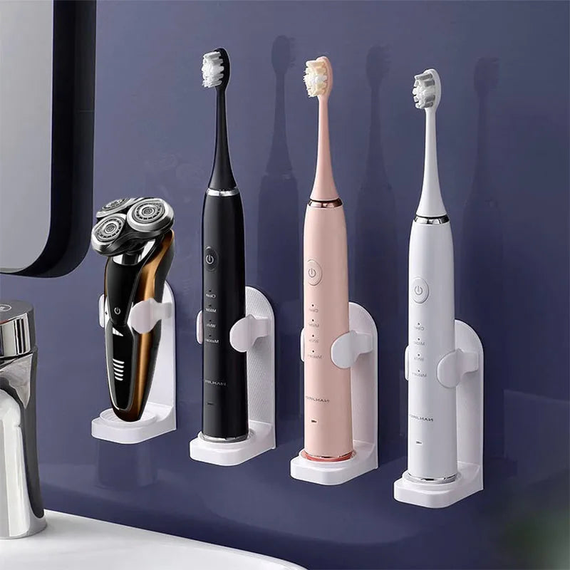 Wall-Mounted Electronic Toothbrush Holder