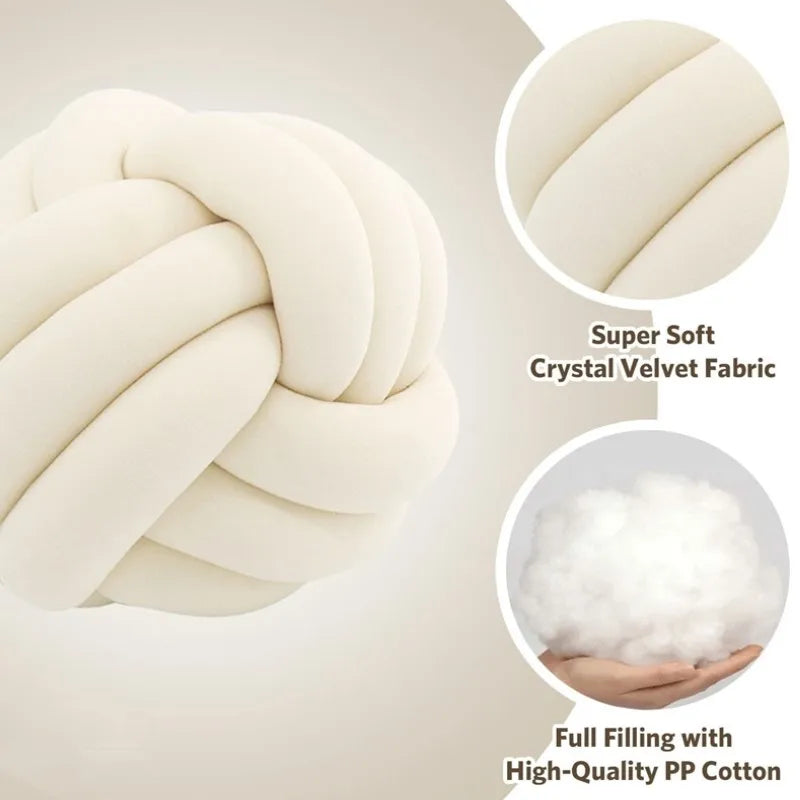 Art Décor Knot Ball  Pillow
