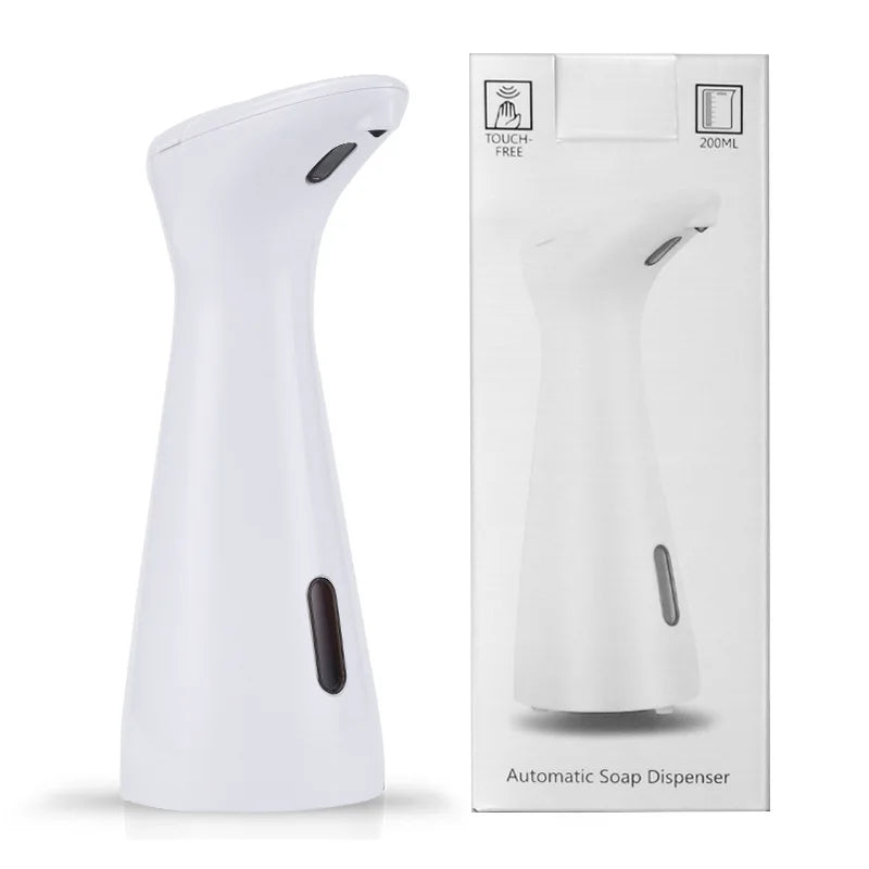 White Automatic Sensor Soap Dispenser – Smart Touch-Free Design