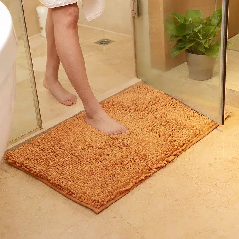 Thick Memory Foam Bath Mat – Soft, Absorbent, Non-Slip, 45×45 cm, Solid Design
