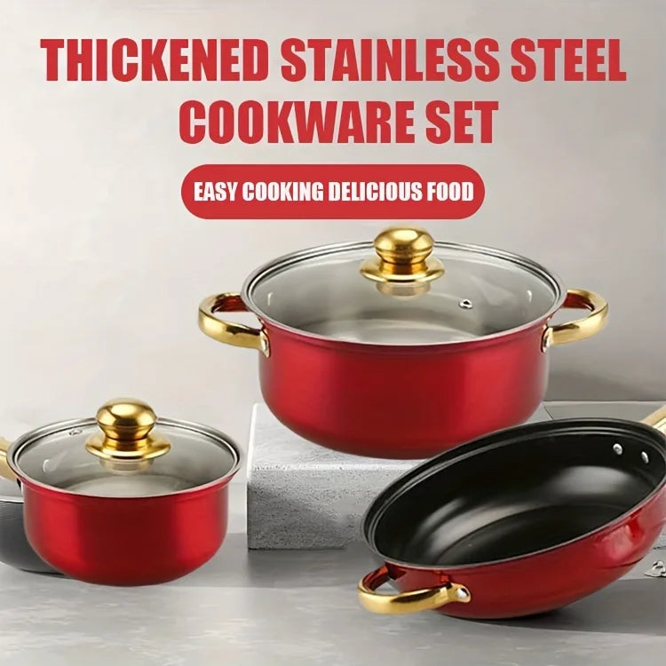 Stainless Steel Kitchenware Set