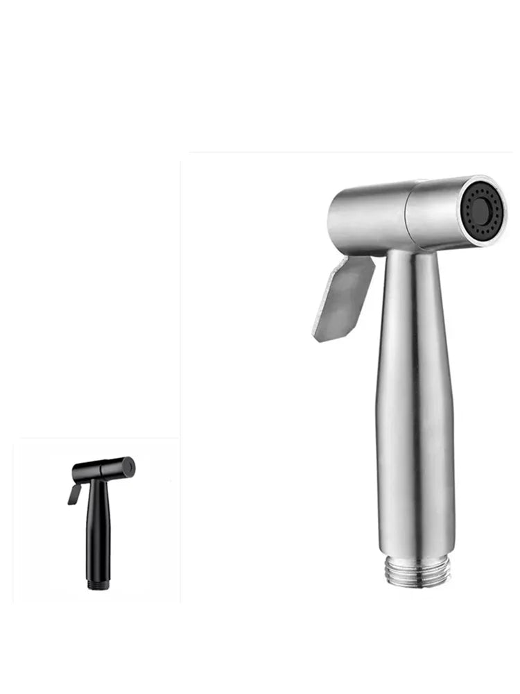 Stainless Steel Handheld Bidet Spray – Wall Mounted Toilet Sprayer