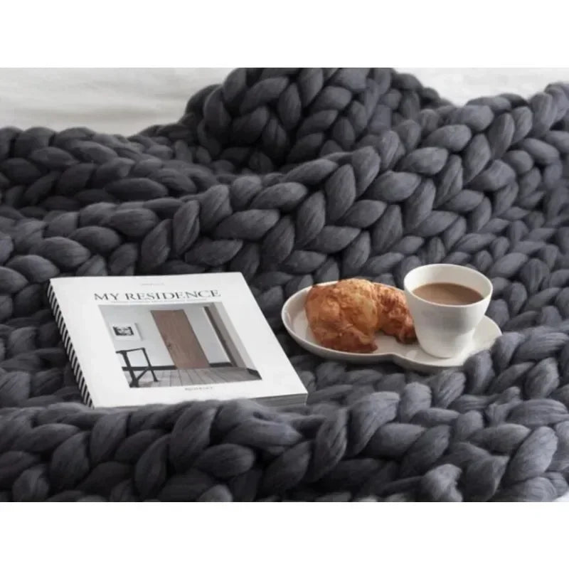 Luxury Heavyweight Knit Blanket