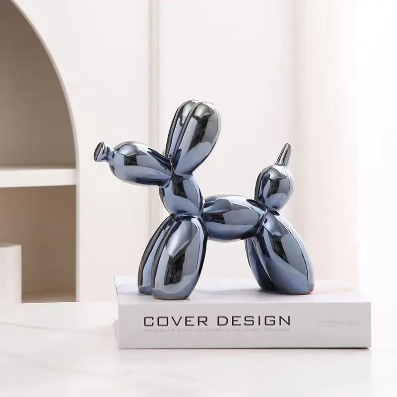 Ceramic Balloon Dog Ornament