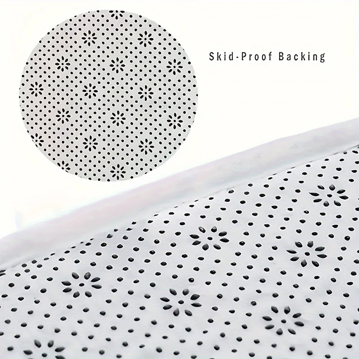 Soft Long-Pile Absorbent Bathroom Mat – Non-Slip Floor Rug