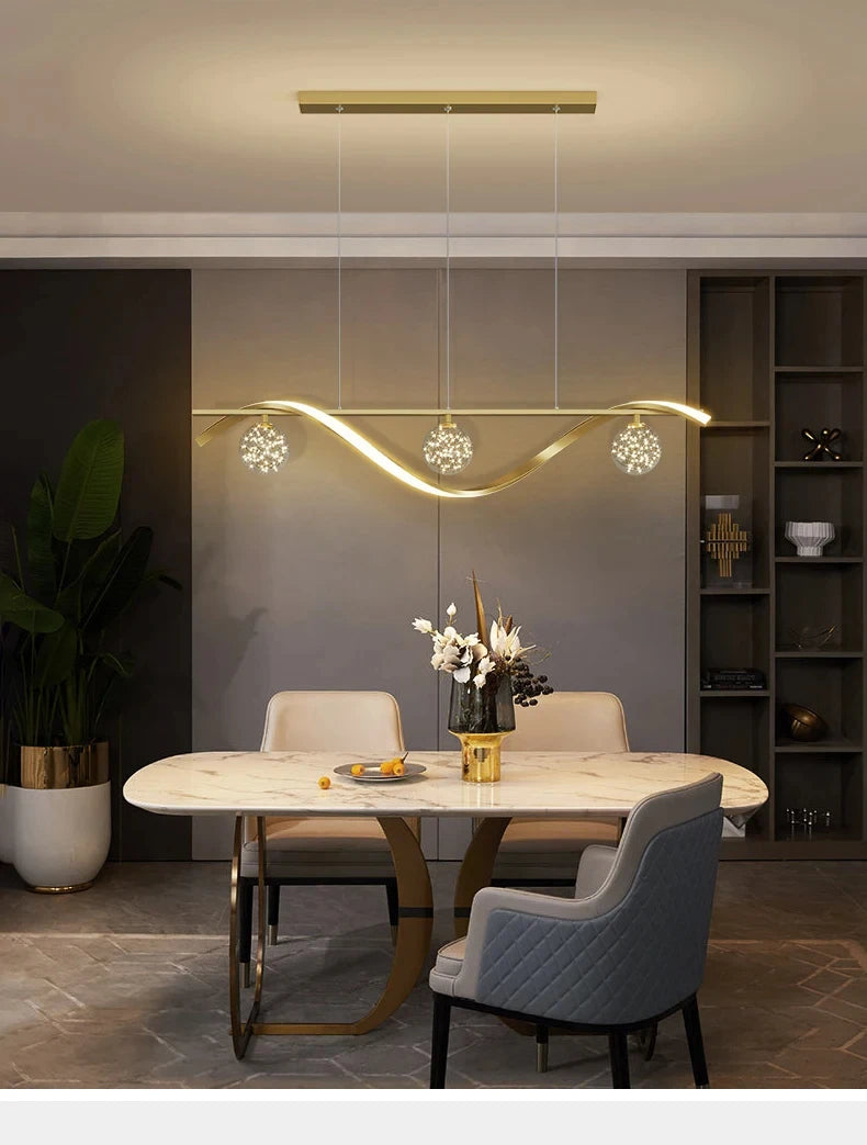 Modern Bubble LED Pendant Chandelier