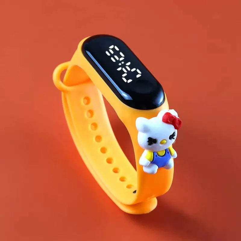 Kids LED Sports Watch – Cartoon Bracelet Style