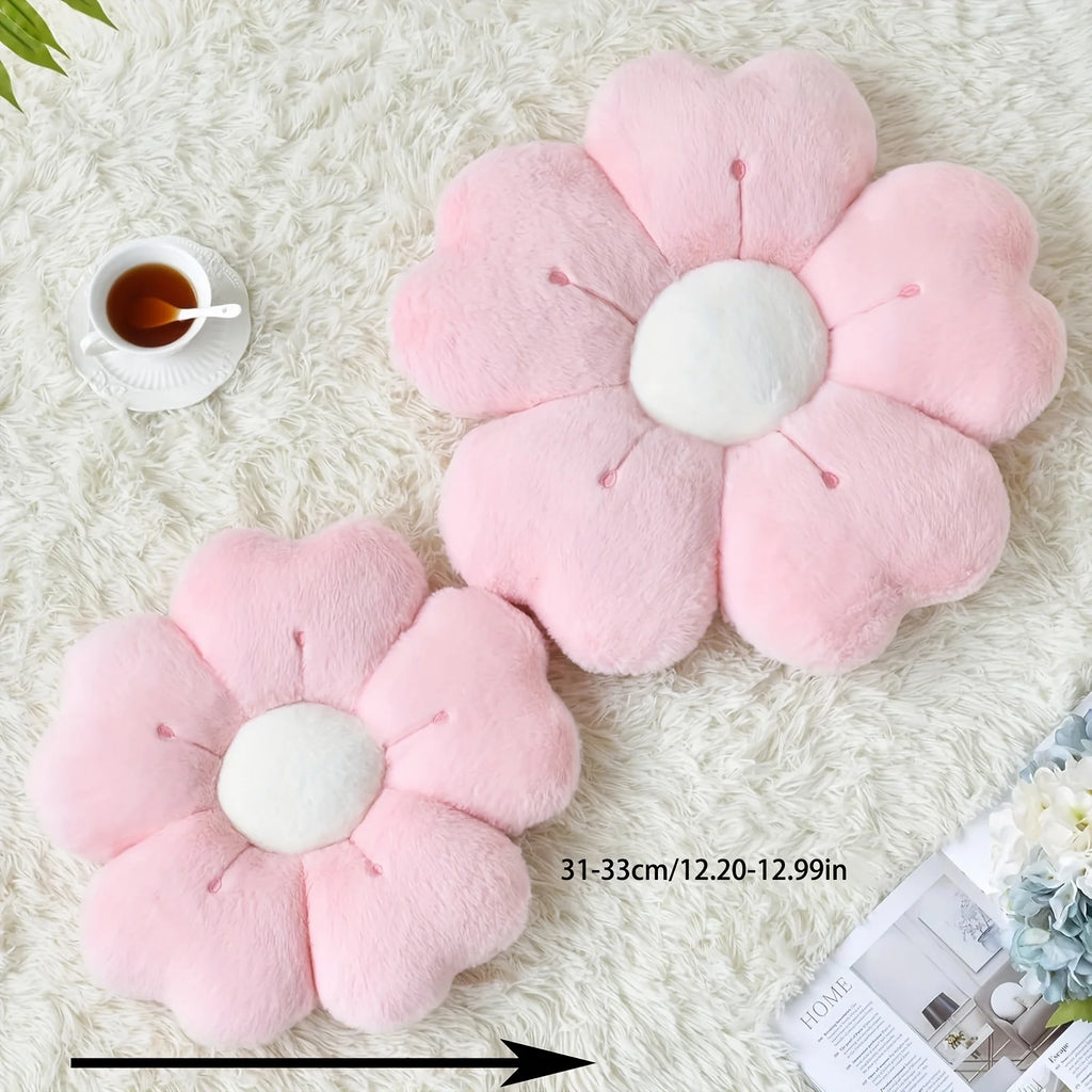 Soft Plush Daisy cushion