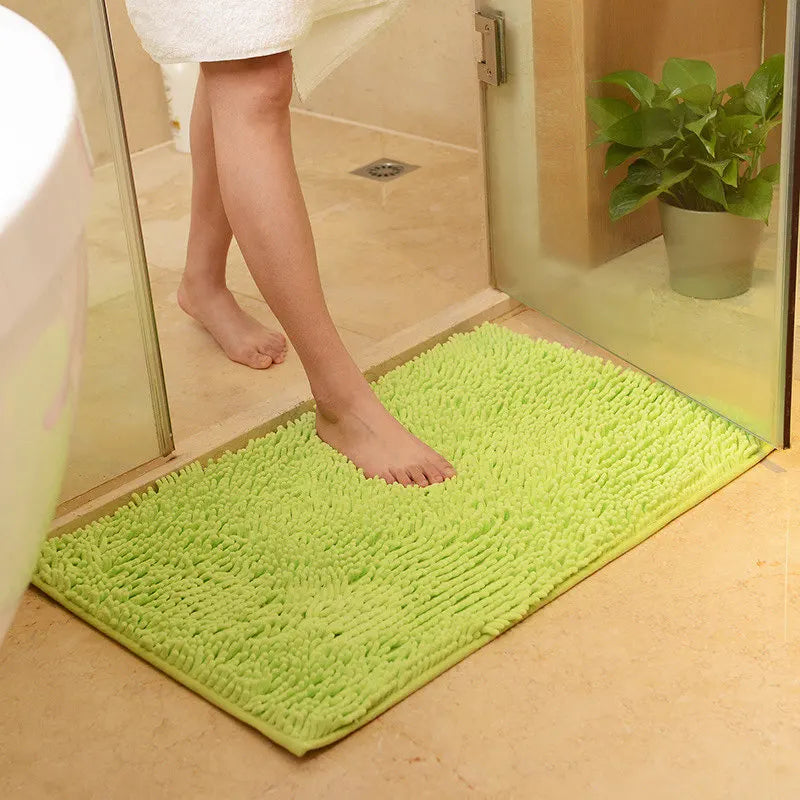 Thick Memory Foam Bath Mat – Soft, Absorbent, Non-Slip, 45×45 cm, Solid Design