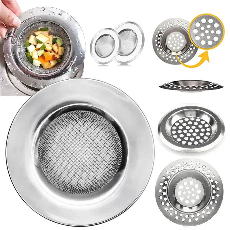 Stainless Steel Sink Strainer – Anti-Clog Mesh