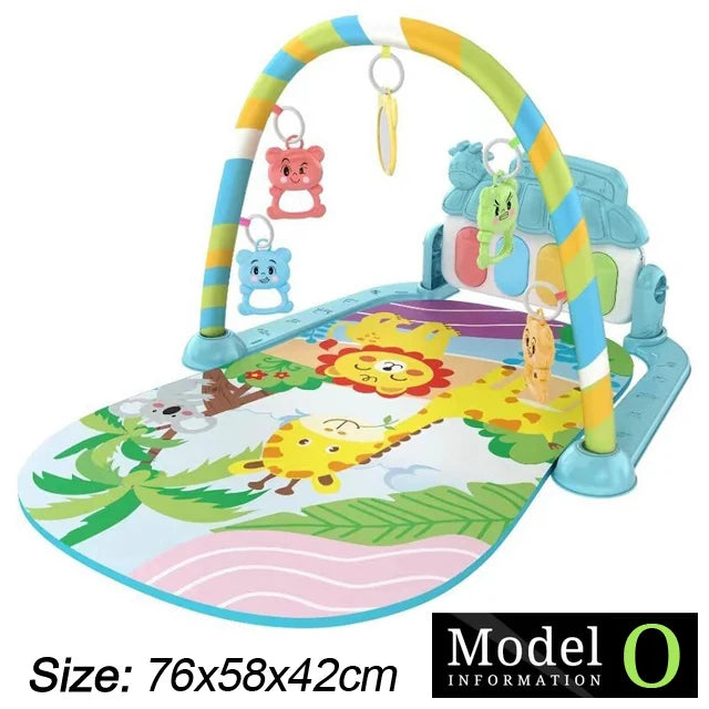 Baby Fitness Music Play Gym – Piano Activity Mat
