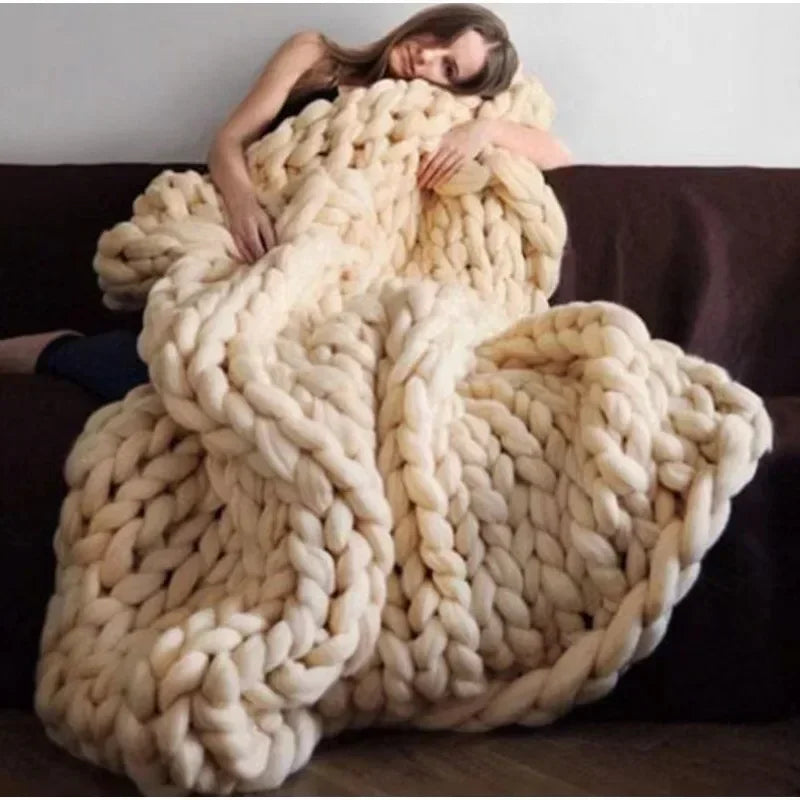 Luxury Heavyweight Knit Blanket