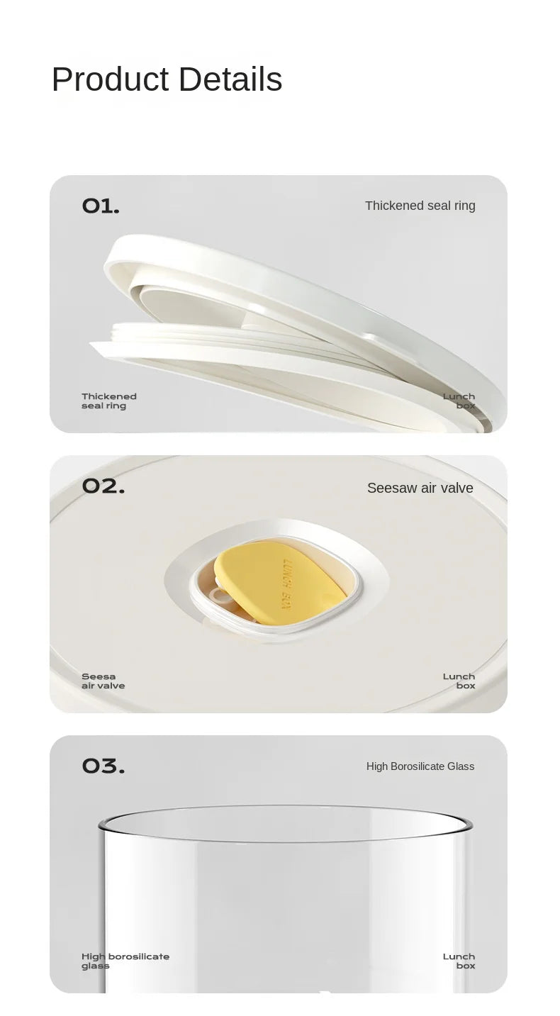 Glass Tupperware Set