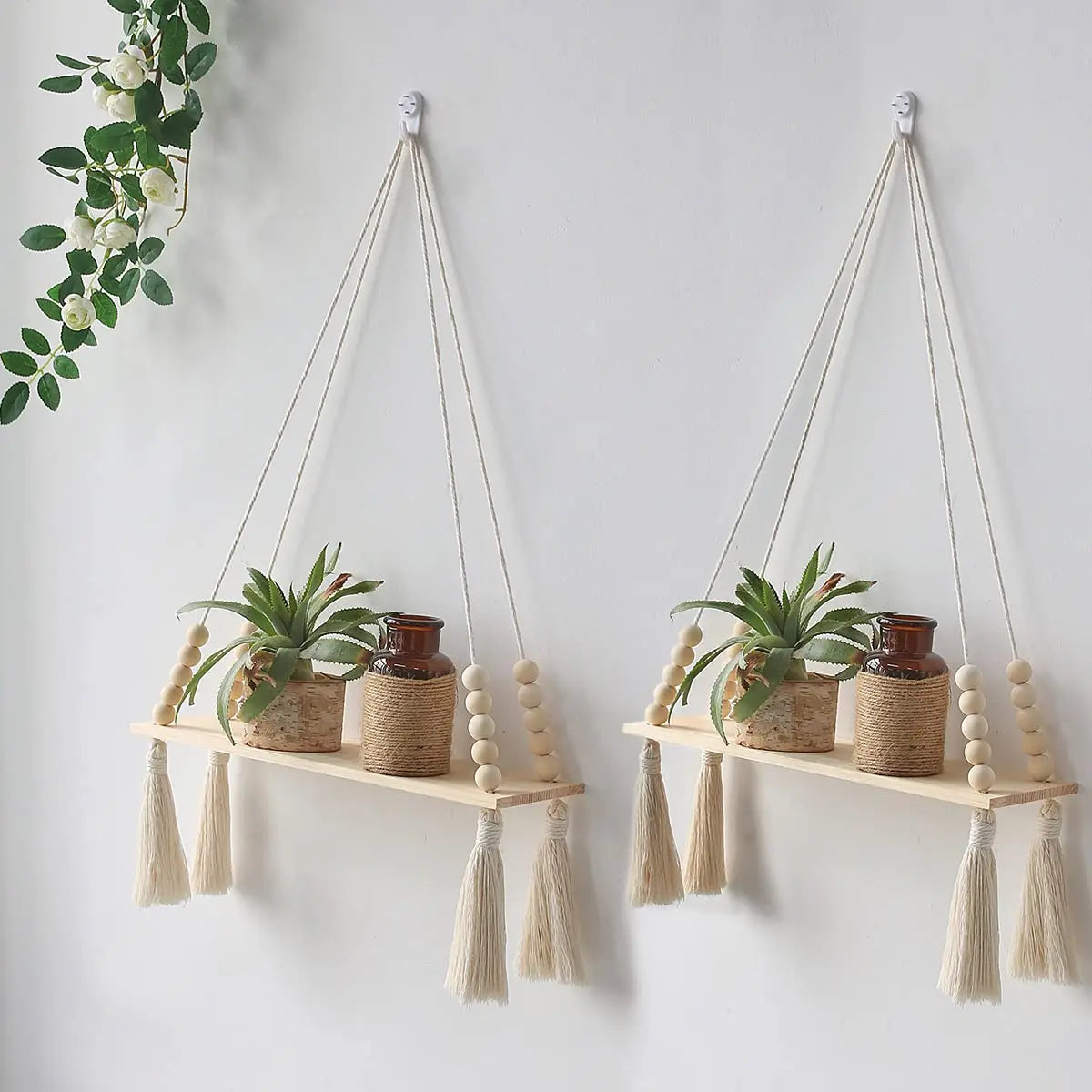 Macrame Hanging Shelf
