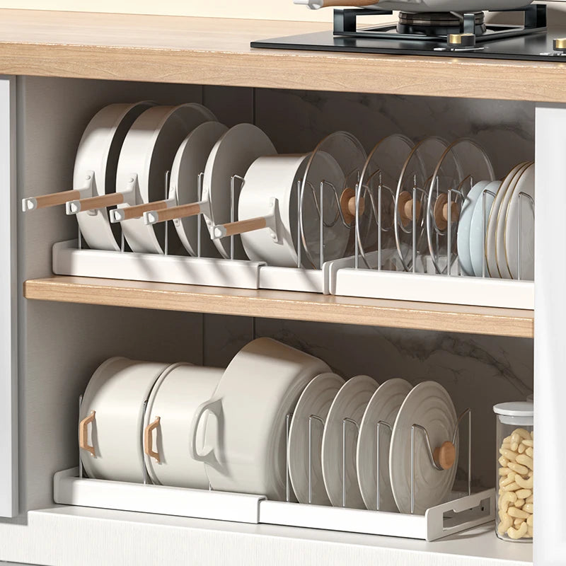 Multifunctional Foldable Kitchen Storage Rack – Organize Your Space with Ease