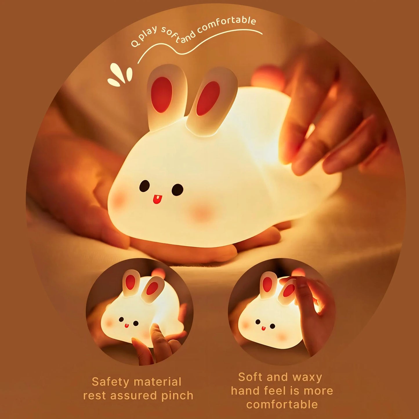 Soft Animal Night Light