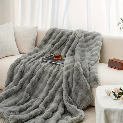 Luxury Knit Fleece Blanket – Soft & Warm Throw