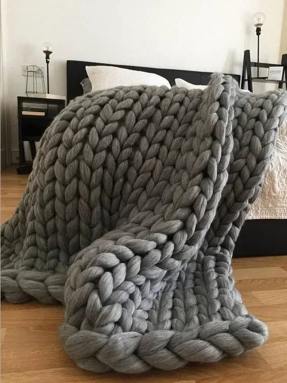 Luxury Heavyweight Knit Blanket