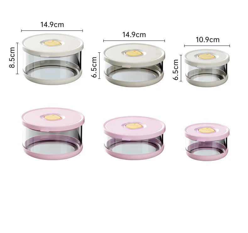 Glass Tupperware Set