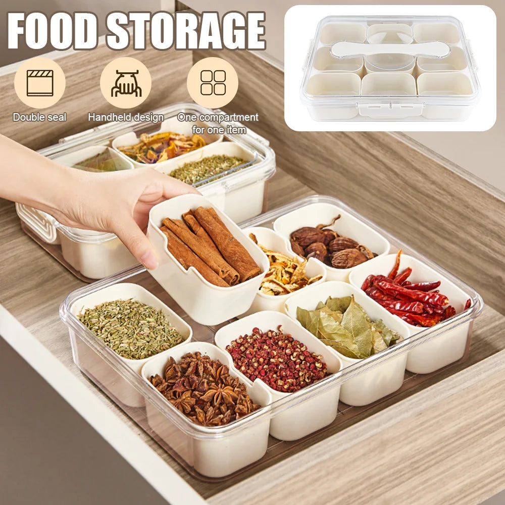 Divided Serving Tray Food Dispenser