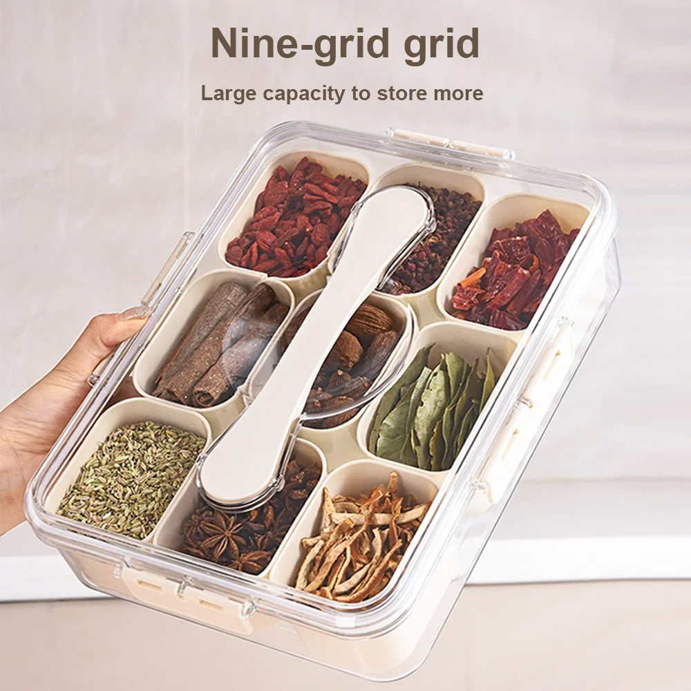 Divided Serving Tray Food Dispenser