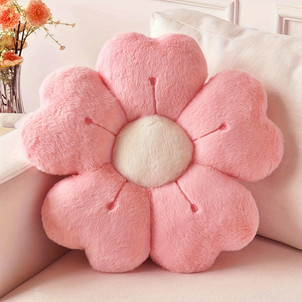 Soft Plush Daisy cushion