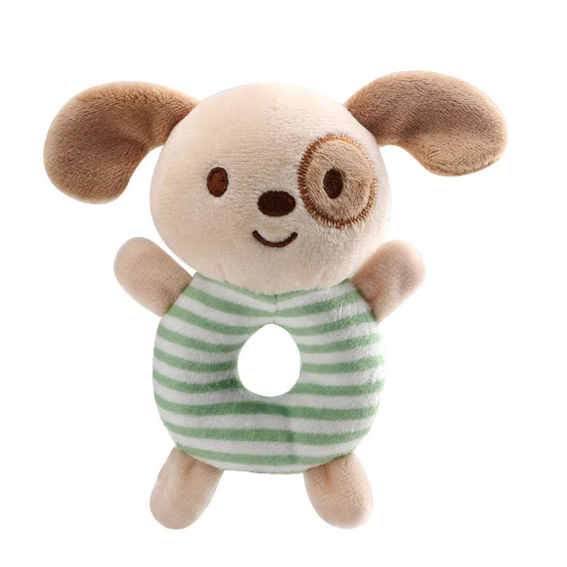 Cartoon Animal Baby Rattle Toy