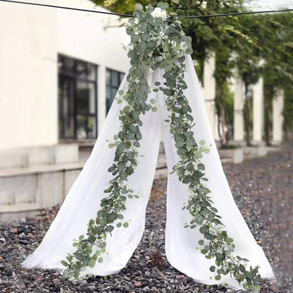 Artificial Eucalyptus Garland – 180cm Green Vine